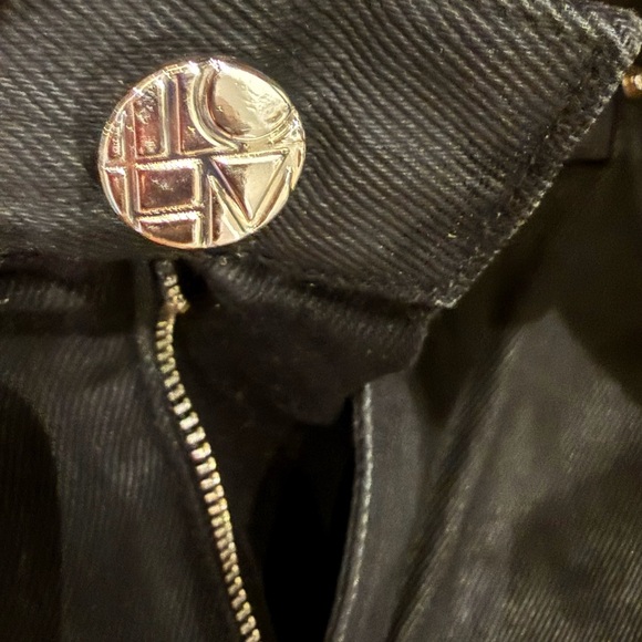 New w/ Tags Toteme Tapered Black Coated Jeans size 26 - Picture 5 of 5